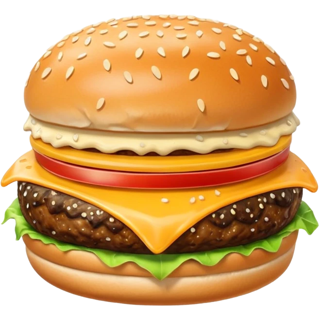 burger looks cold emoji
