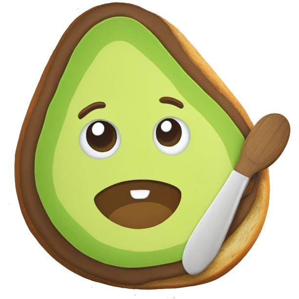 ￼ Toast ￼and ￼ avocado ￼ emoji