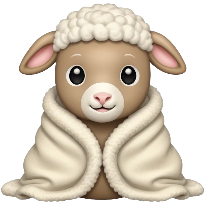 Lamb with blanket  emoji