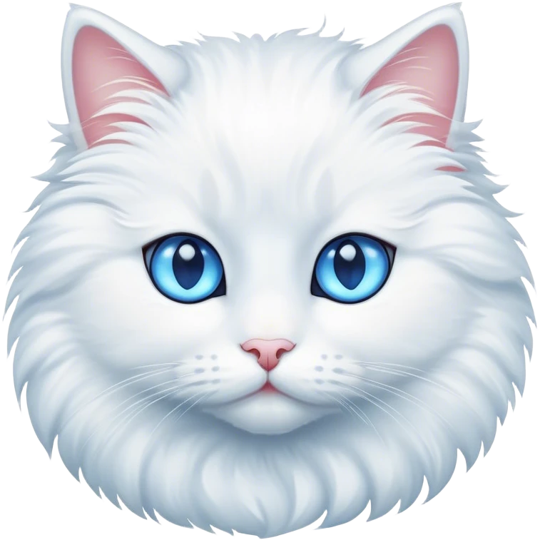 White cat emoji