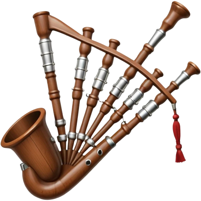 Scottish bagpipes emoji