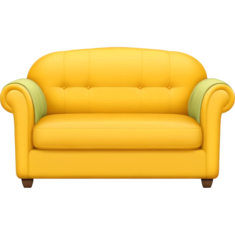 yellow basic sofa
 emoji