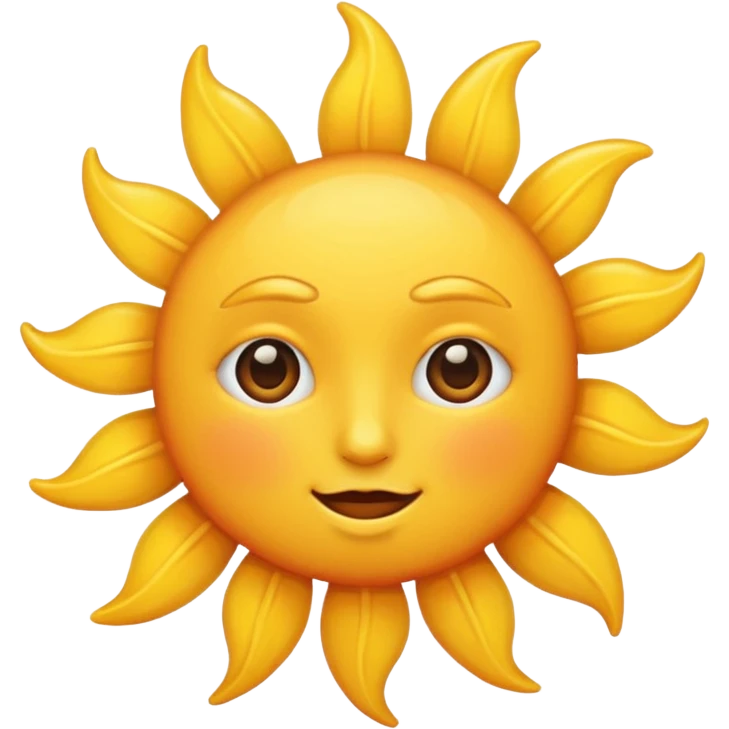 sun emoji