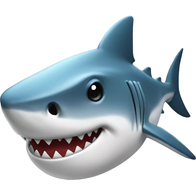 shark with tophat emoji