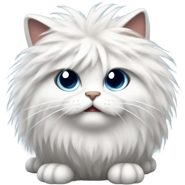 cold cat  emoji
