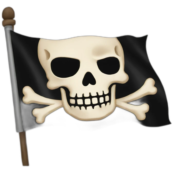 Pirate flag emoji