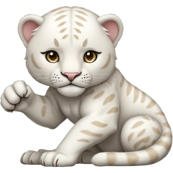 white panther emoji. As one would see on discord, that looks like Samuel Ayers from "The Smoke Room". emoji