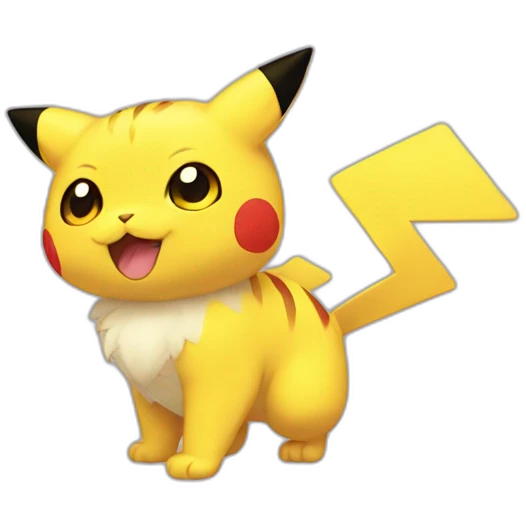 Mew fusionner avec Pikachu emoji