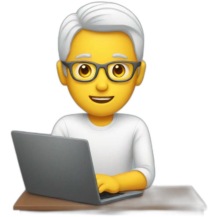 man + laptop emoji