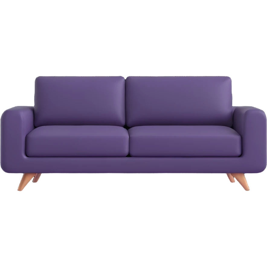 minimalist modern sofa emoji
