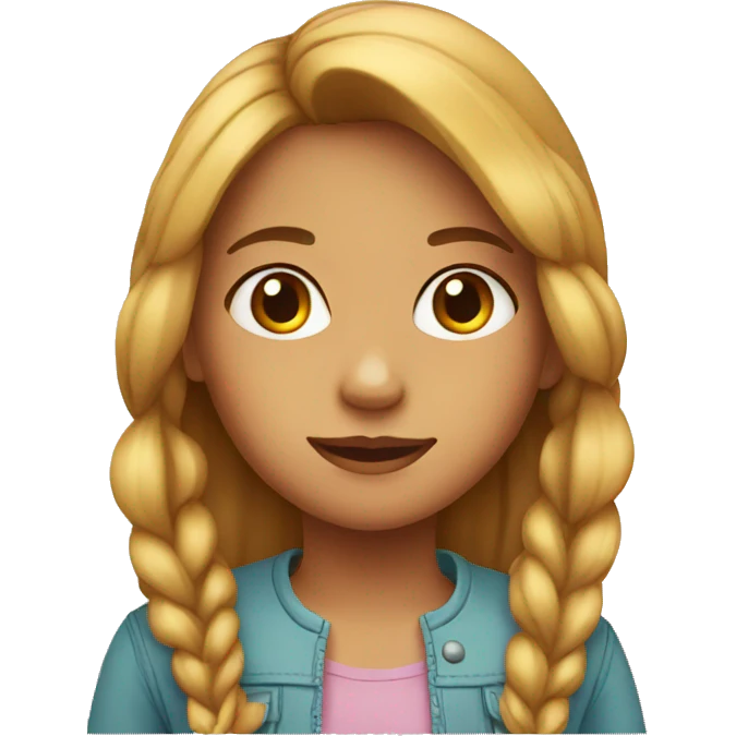 Young girl emoji