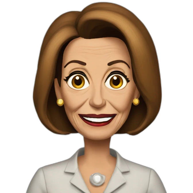 Nancy Pelosi evil emoji