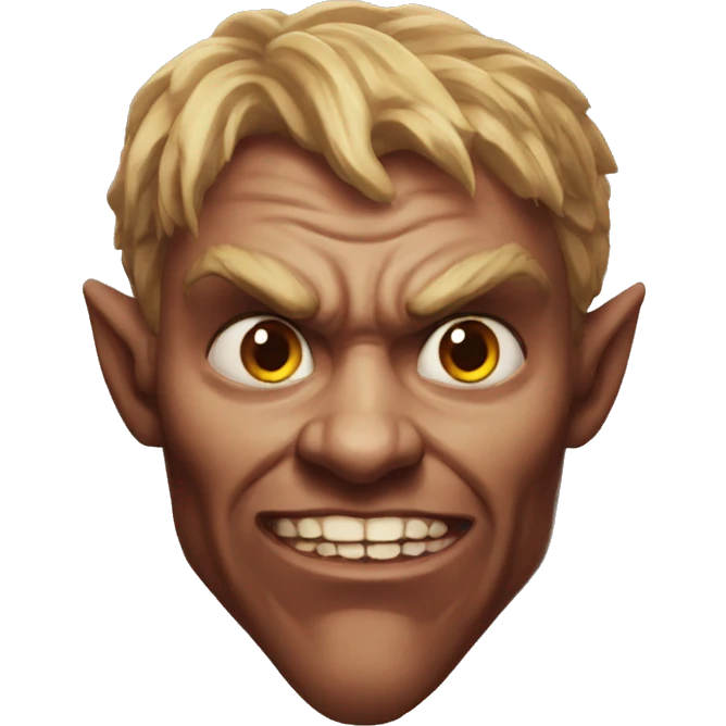 demon from Dungeons & Dragons super realistic emoji