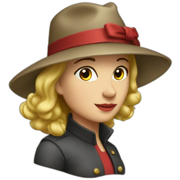 Elisabeth Borne with CGT hat emoji