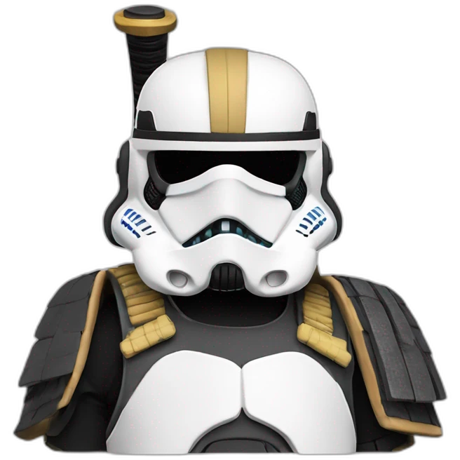 Ninja Samurai Stormtrooper emoji