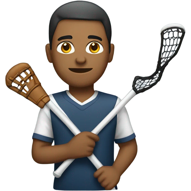 Just leave adult in emoji but put a lacrosse stick in hand  emoji