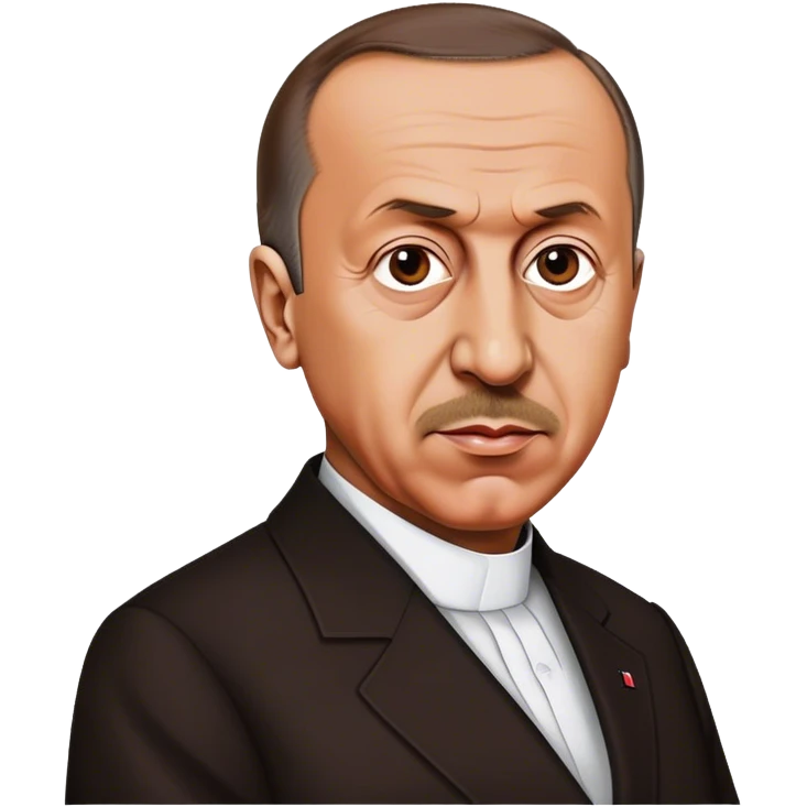 black recep tayyip erdogan emoji