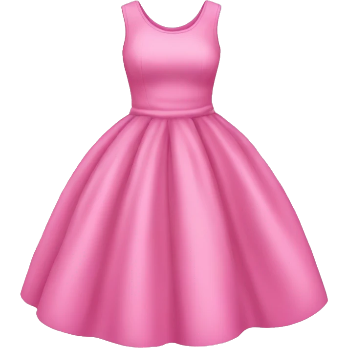 Pink dress emoji