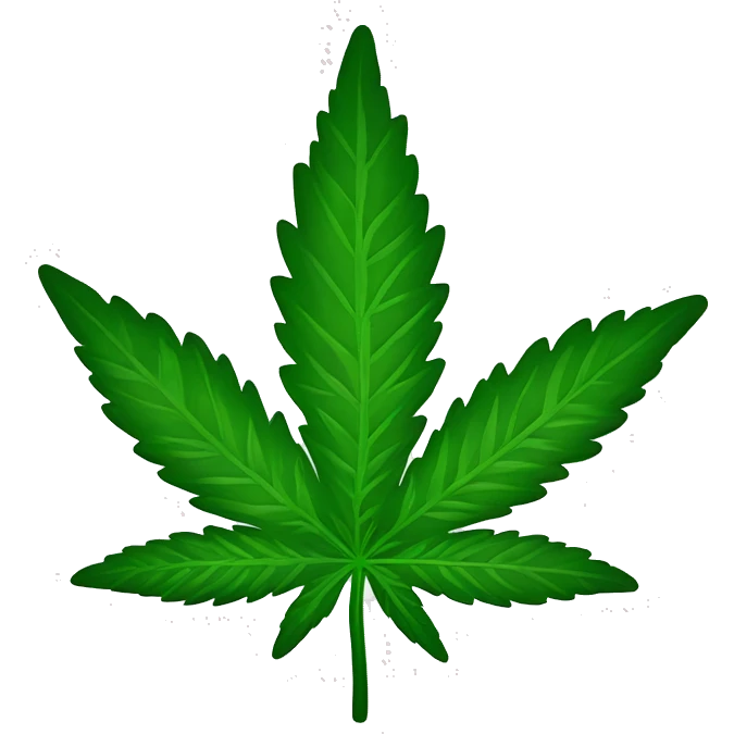 marijuana leaf emoji