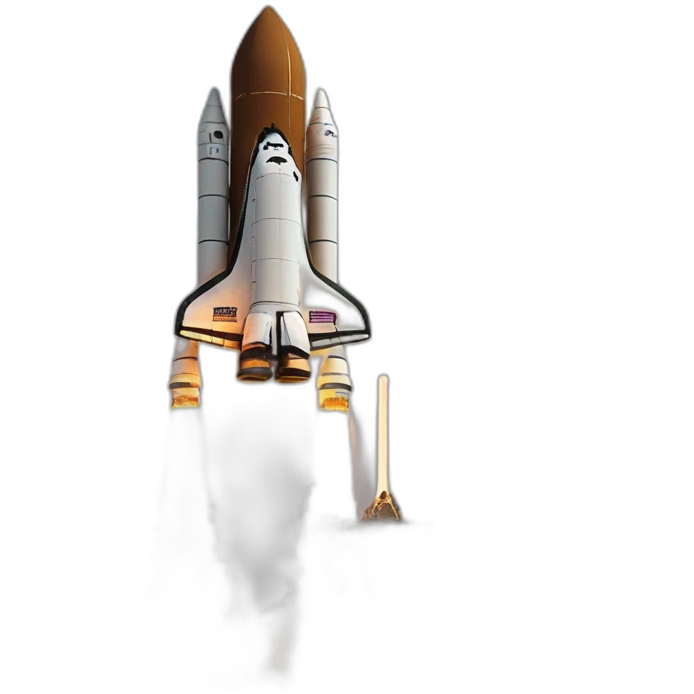 Space X shuttle emoji