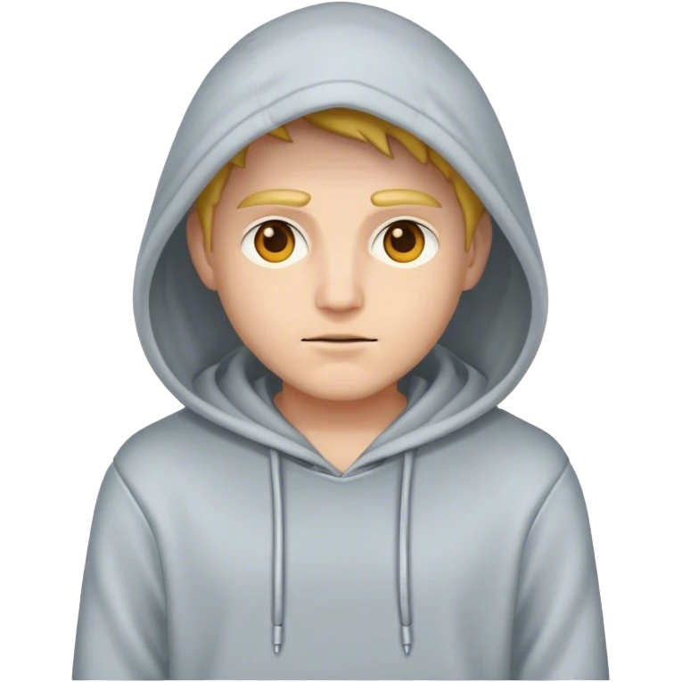 God wearing hoodie emoji