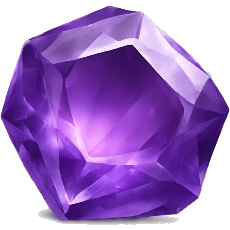 purple amethyst emoji