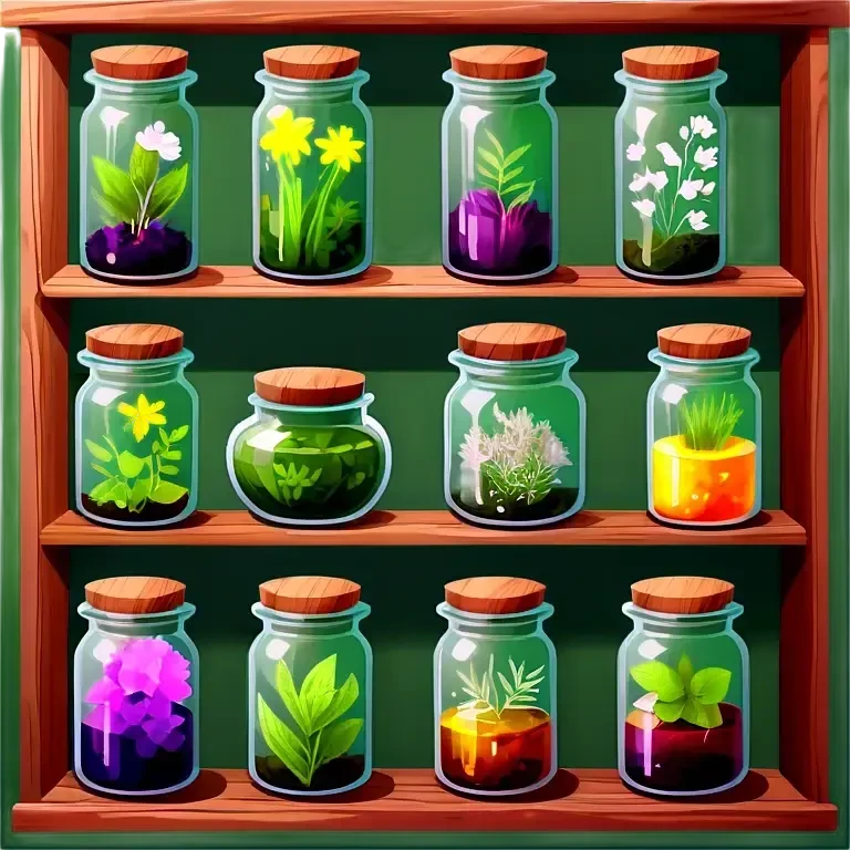herbalist apothecary green emoji