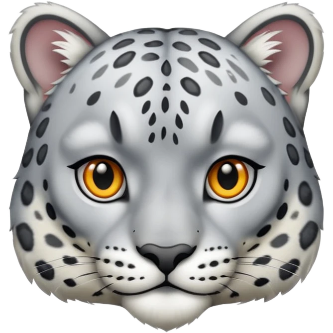 Snow leopard emoji