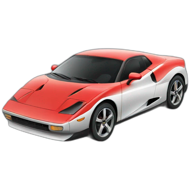 Sport car emoji