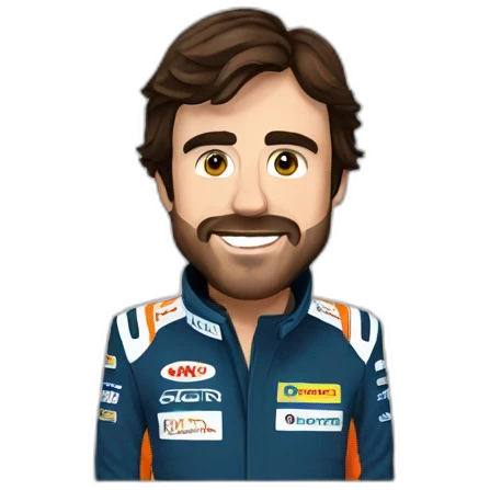 Fernando Alonso emoji
