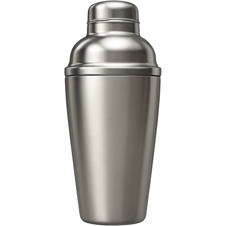 A boston cocktail shaker in ios emoji style emoji