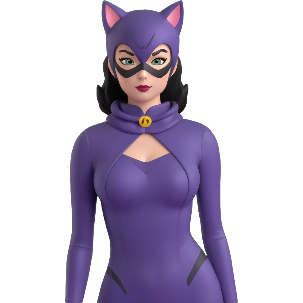 Catwoman from DC comics emoji