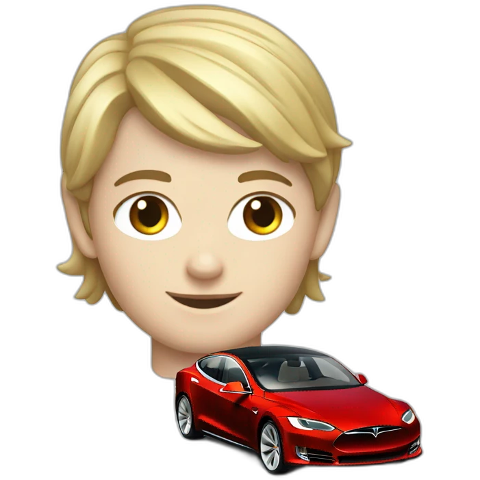 Tesla Model S emoji