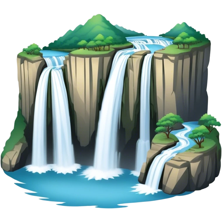 Huangguoshu Waterfall in Guizhou Province emoji