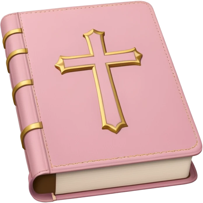 Light pink Holy Bible emoji