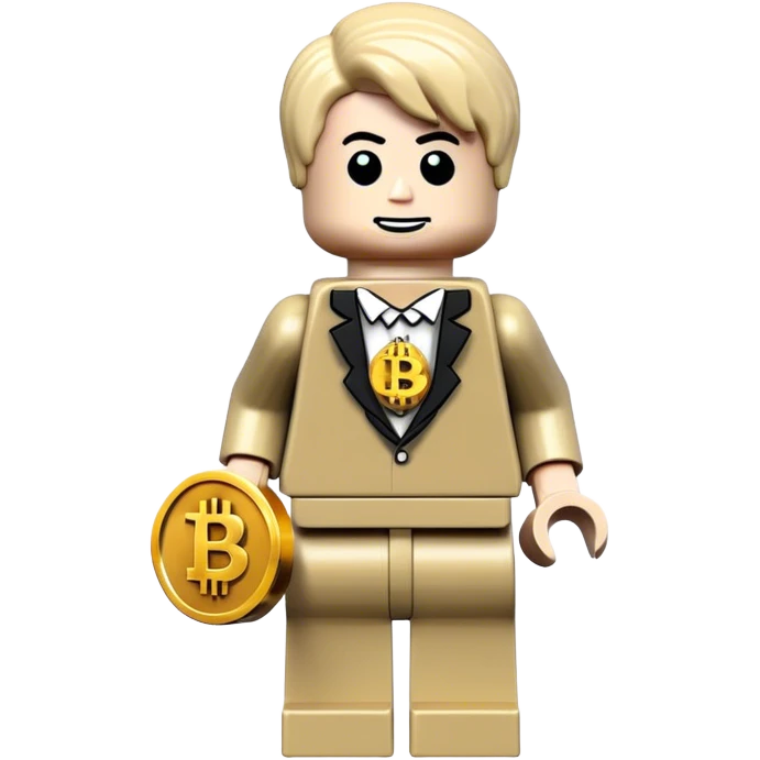 hackeur lego homme bitcoin emoji