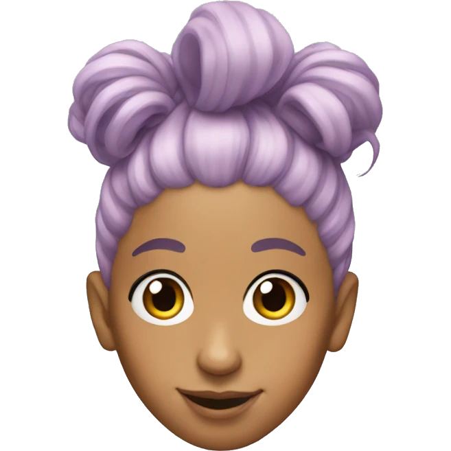 Ariana grande with clown hair emoji