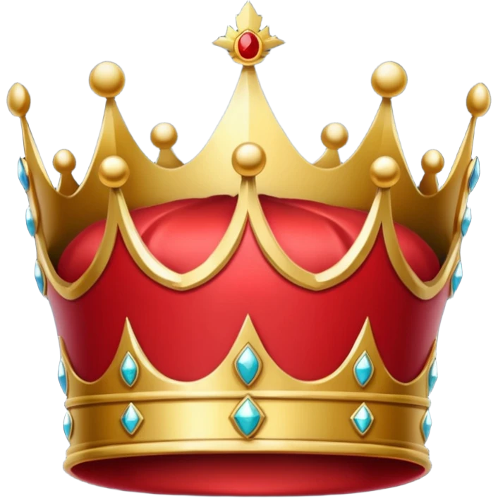 RED Crown King emoji