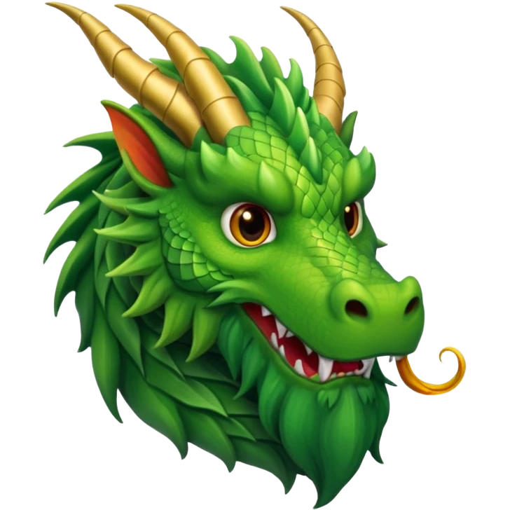 dragon with long beard emoji
