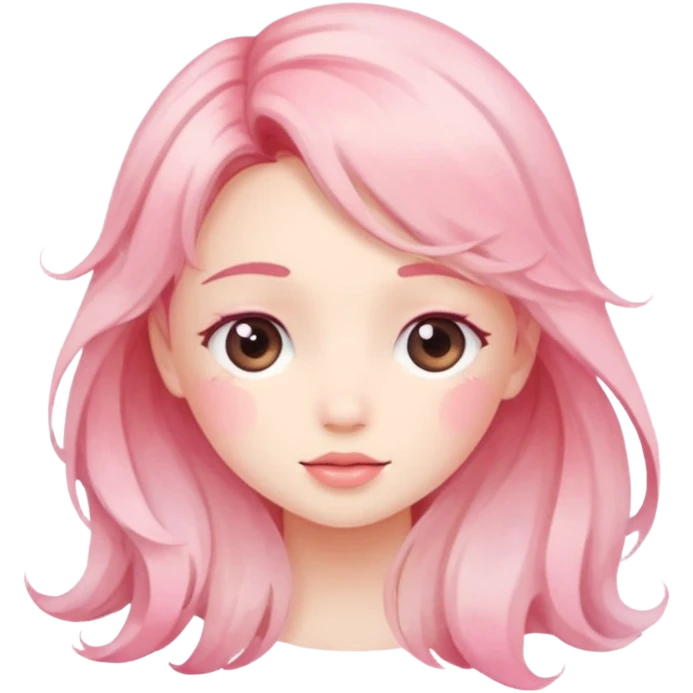 blushing lines emoji