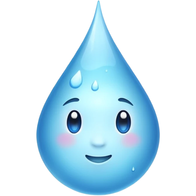 botella de agua emoji
