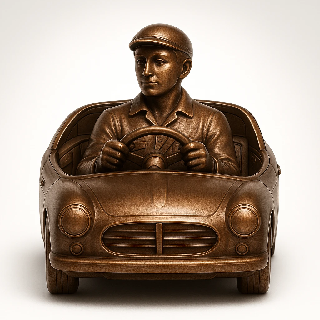 person driving a car emoji