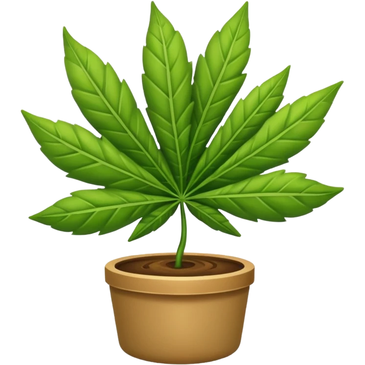 dancing pot leaf emoji