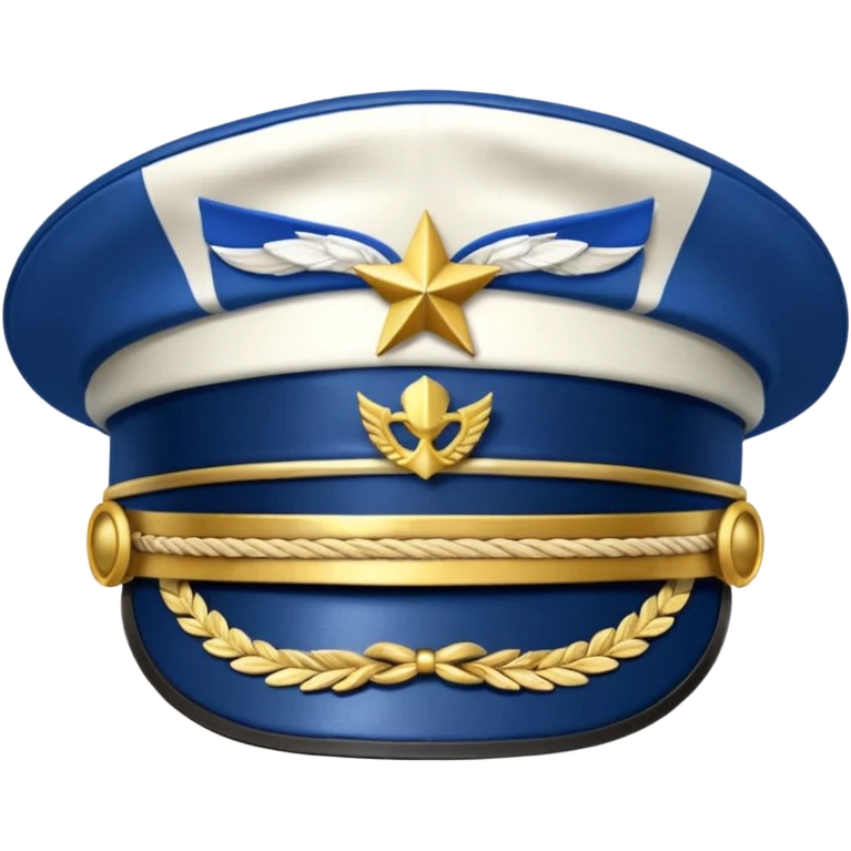 captain hat closeup alone emoji