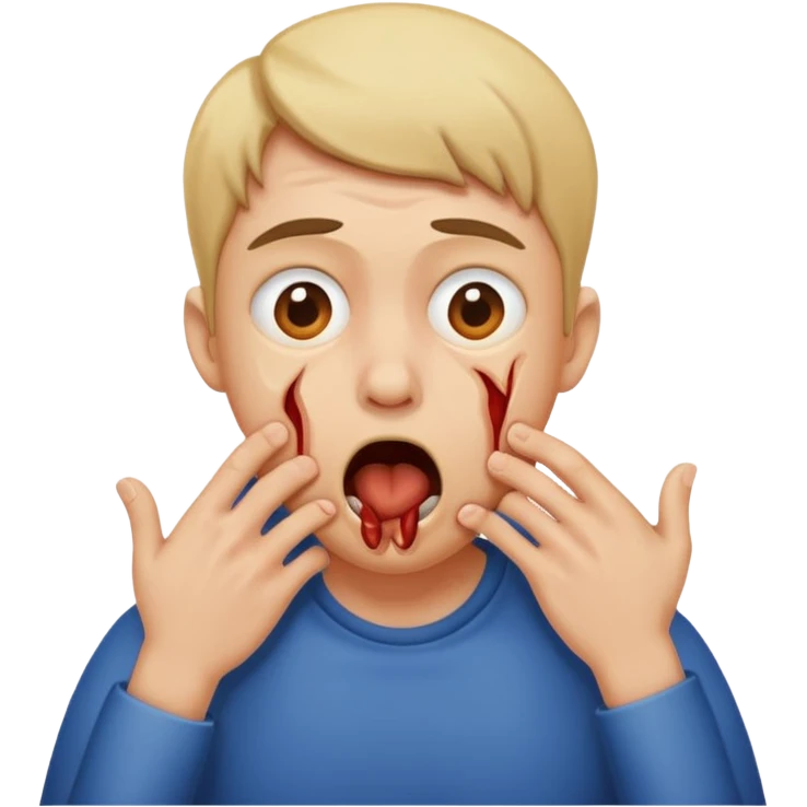 Choking emoji