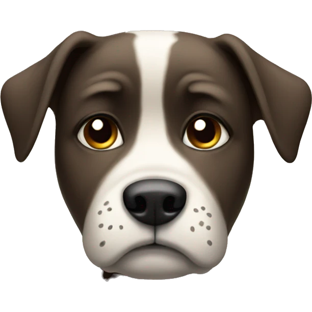sad dog emoji