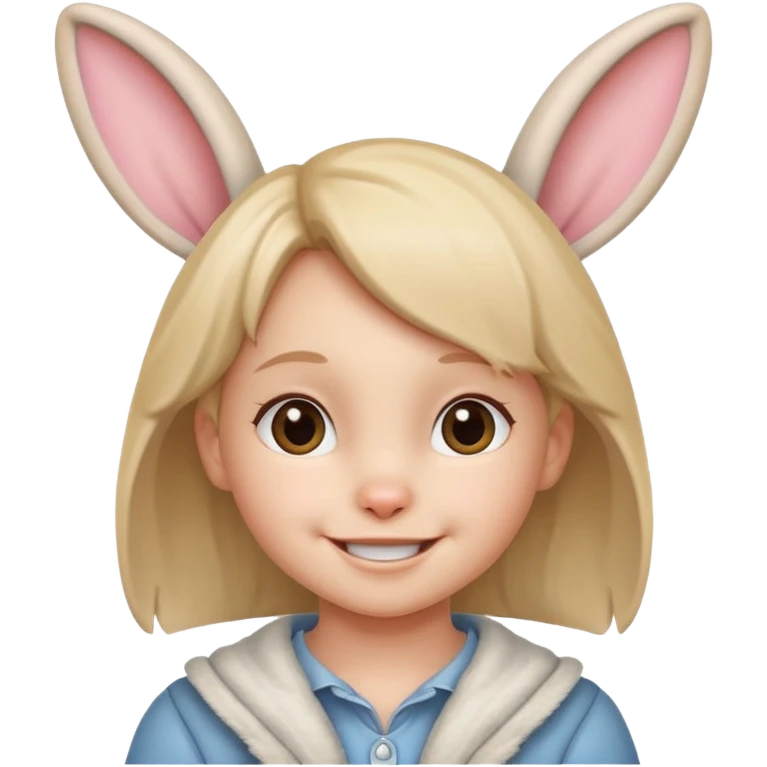 bunny eared kid emoji