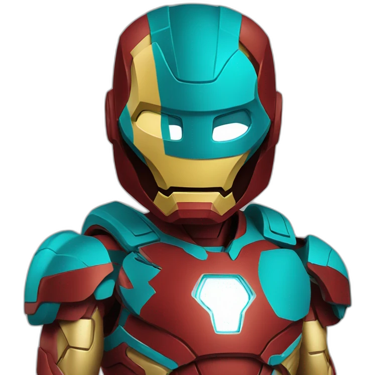 Ironman_with_mask kazakh_flag emoji