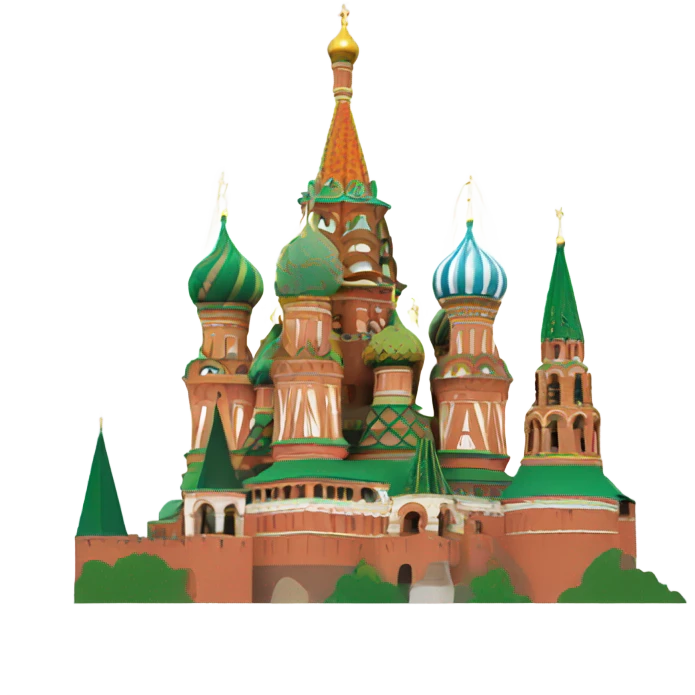 Kremlin , minimalist style  emoji