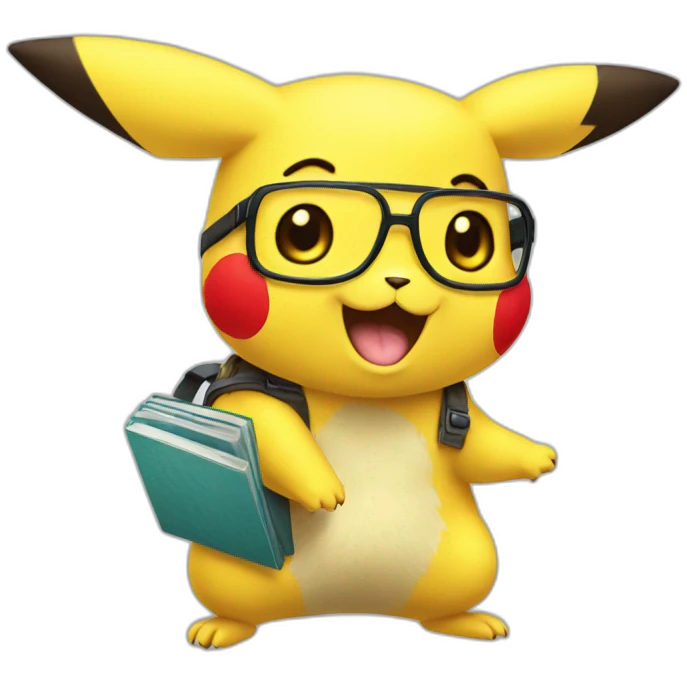 pikachu is a geek emoji